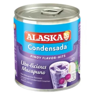 Alaska - Crème concentrée sucrée aromatisée à l'Ube Macapuno -