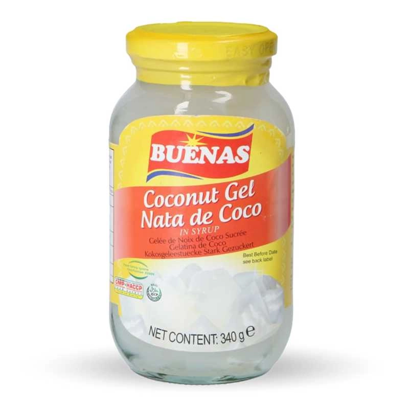 Buenas - Gel de coco blanc nata de coco - 340gr