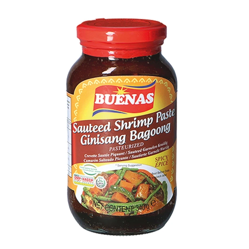 Buenas - Pâte de crevettes sautées ginisang bagoong épicé - 250gr
