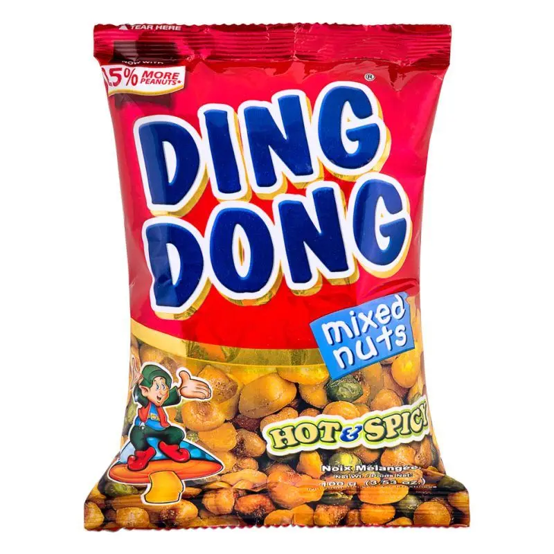Ding Dong - Mélange de noix au goût piquant et épicé - 100gr