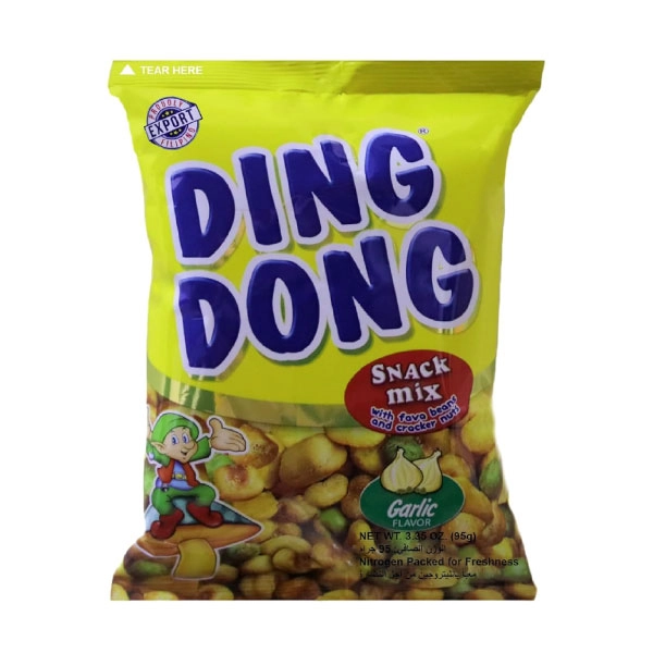 Ding Dong - Mélange de noix au goût d'ail - 100gr