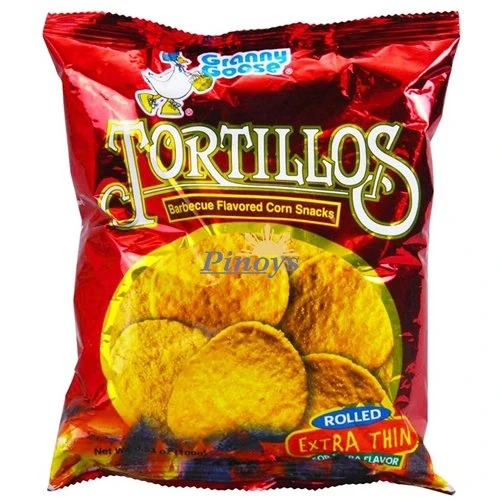 Granny goose - Tortillos saveur BBQ - 100gr