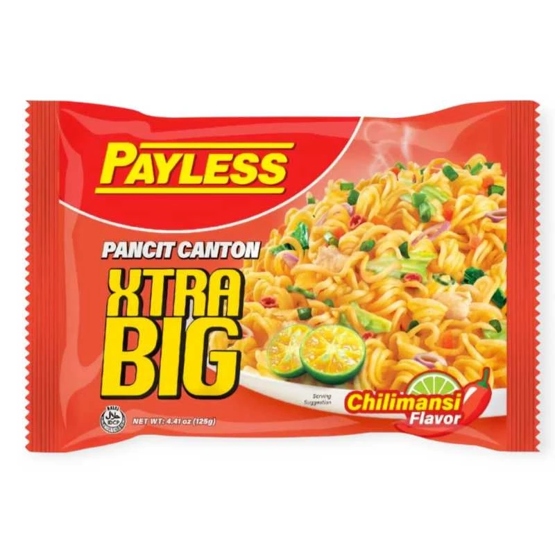 Payless - Nouilles instantanées pancit canton chilimansi - 125gr