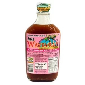 Pinakurat - Vinaigre de noix de coco naturel épicé Suka Waykurat - 250 ml