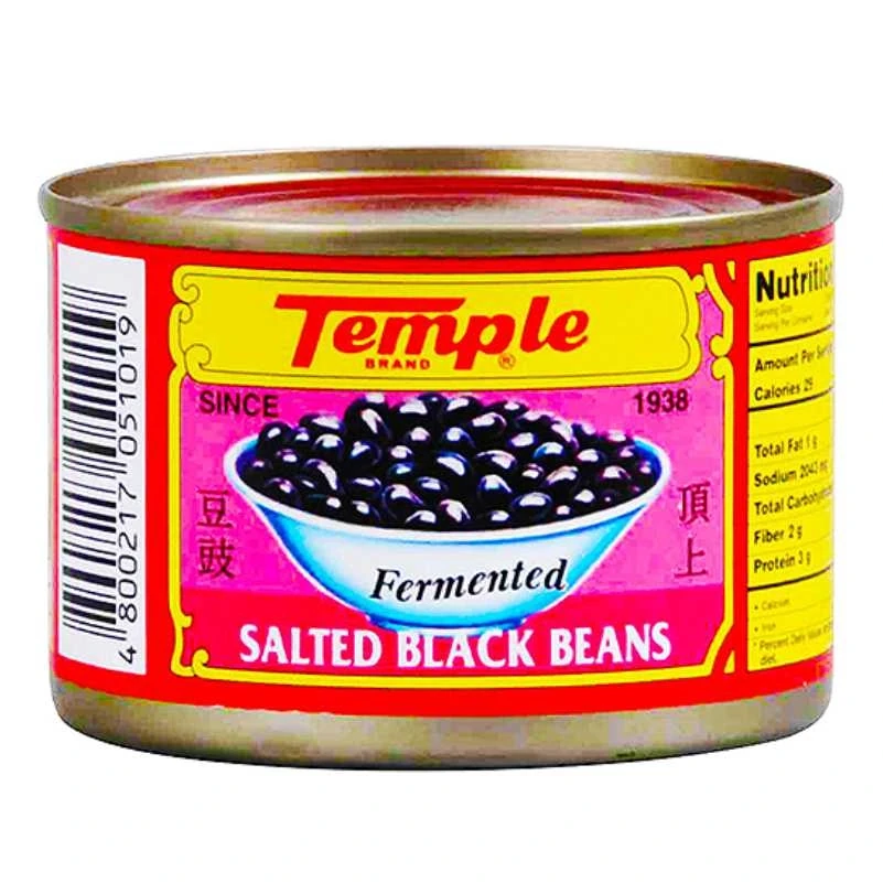 Temple brand - Haricots noirs fermentés et salés - 180gr